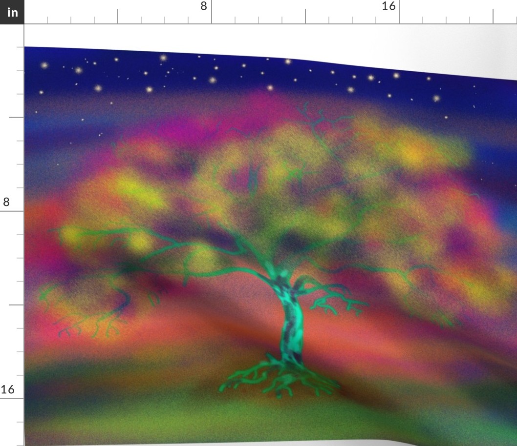 LUMINESCENT TREE ORIGINAL PILLOW PANEL