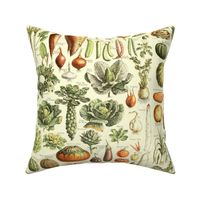 Vintage Vegetable Pattern - Deconstructed Veg Garden