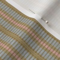 Grosgrain Ribbon ~ Striped Gilt and Versailles Fog and Dauphine 