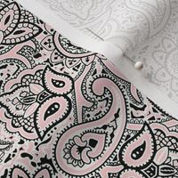 Persnickety Paisley ~ Dauphine, Blackmail And White