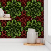 Bourgogne Tile ~ Christmas Apples