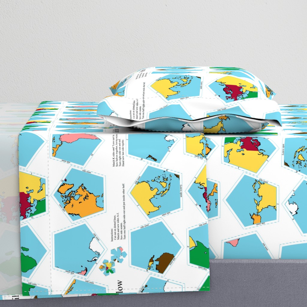 Fat Quarter Globe