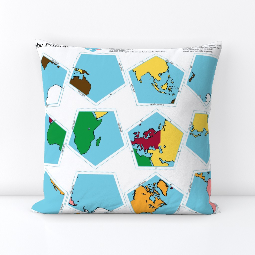 Fat Quarter Globe