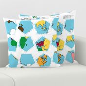 Fat Quarter Globe