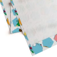 Fat Quarter Globe