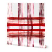 C'EST LA VIV Kitchen Plaid ~ Red Pepper