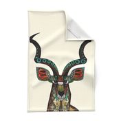 antelope pearl tea towel