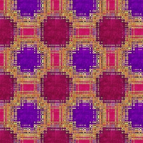 Velvet Fractal Plaid