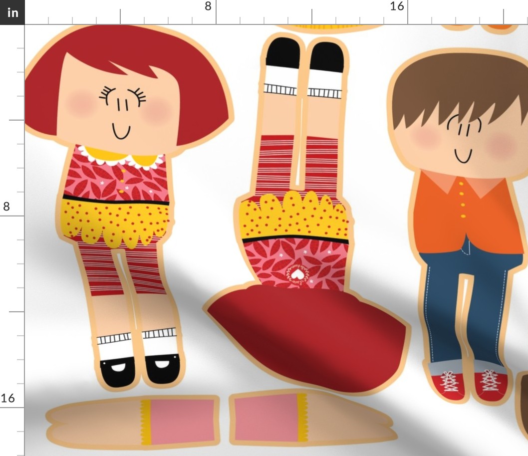 cut and sew dolls