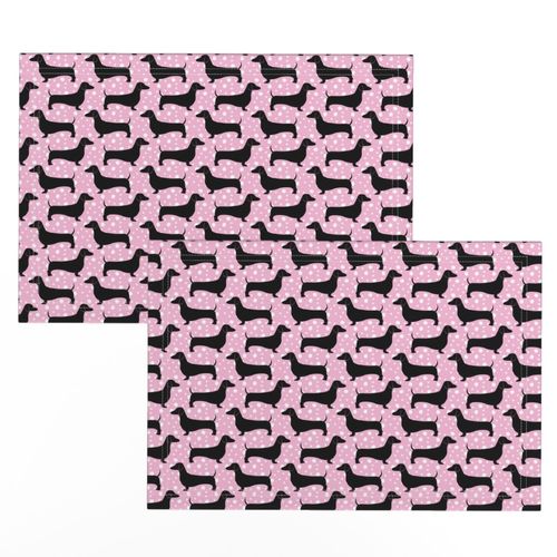 Dotted Doxies (Baby Pink)