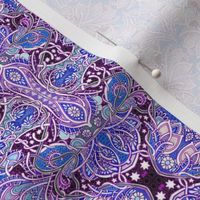 Victorian Excess (blue/plum)