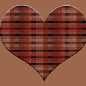 Plaid Heart