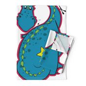 Dino Reversable Apron - Double Sided