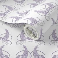 Cat and Mouse - Soft Purple