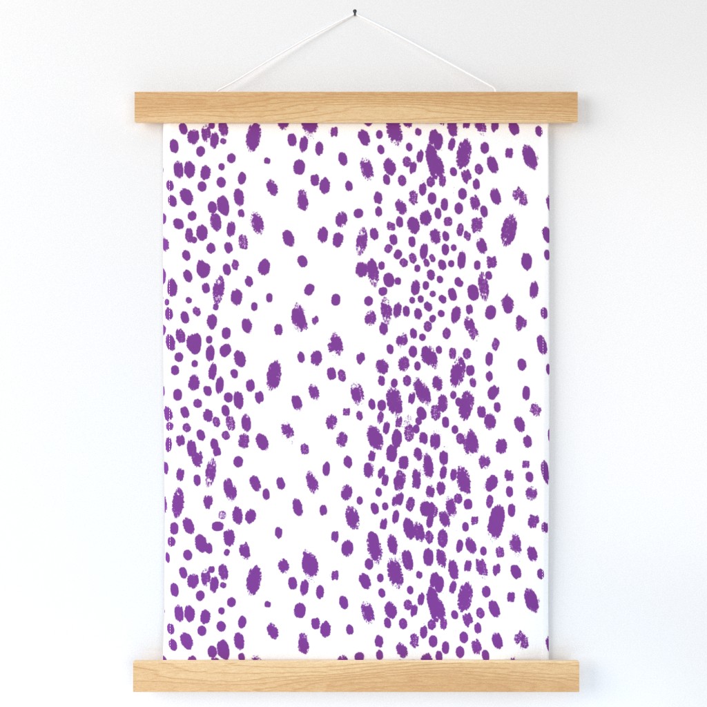 Dots in violet