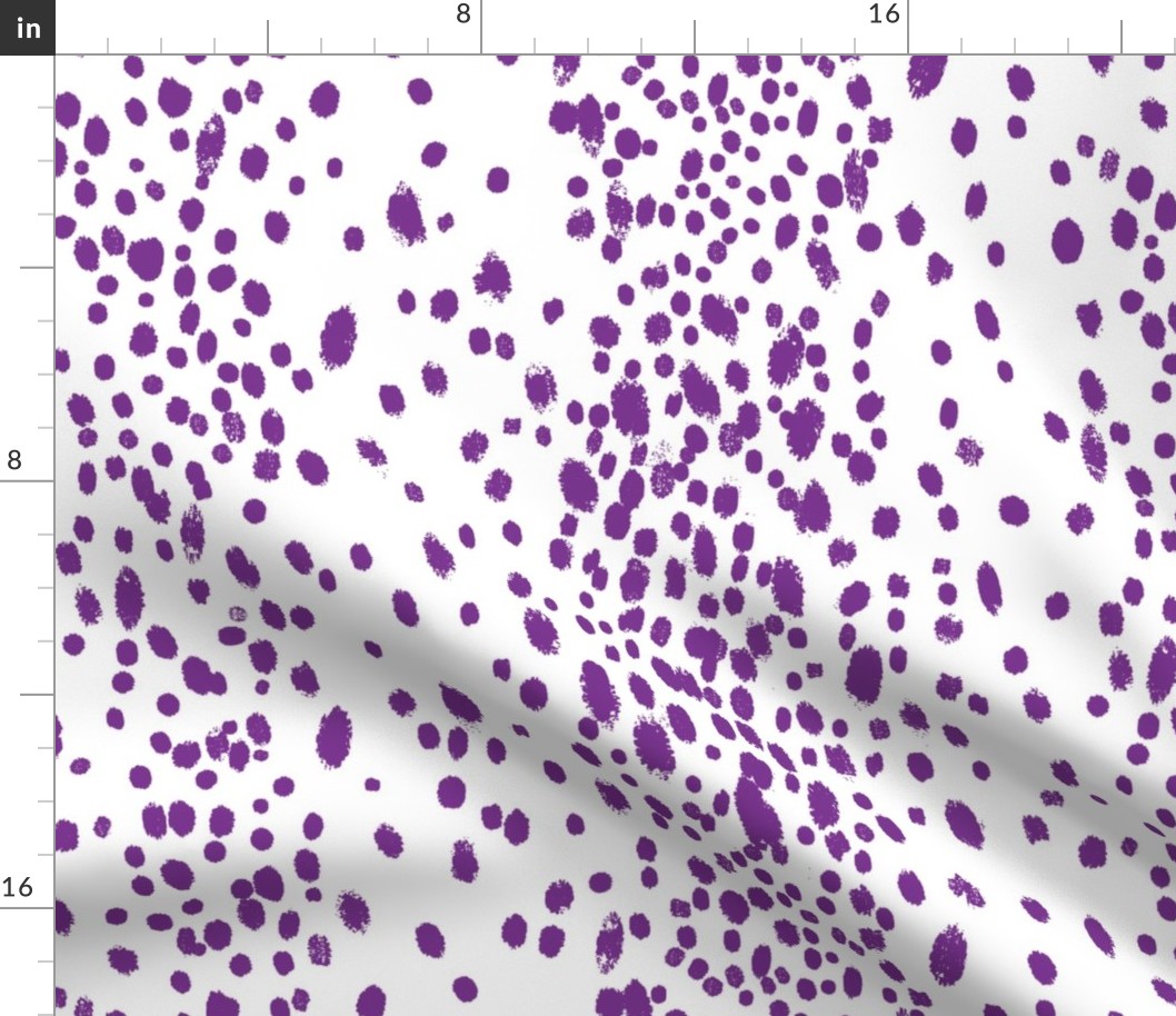 Dots in violet