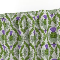 Scottish Thistle Damask