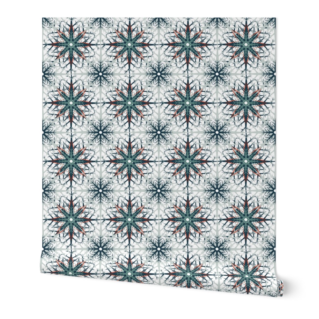 Retro Snowflakes