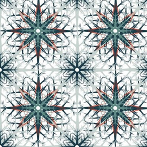 Retro Snowflakes