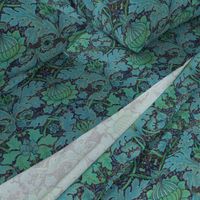 William Morris ~ St. James or Growing Damask ~ Night Garden