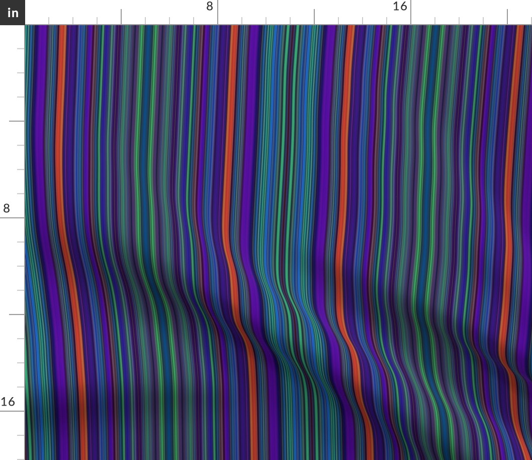 HOT_MOLTEN_GLASS VOLCANO stripes CHLOROPHYLLE BLACKCURRANT 