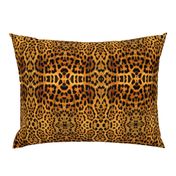 Furry leopard print