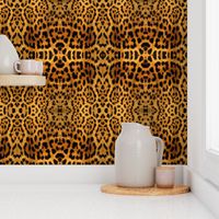 Furry leopard print