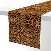 Furry leopard print