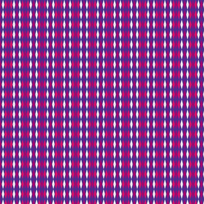 Magenta Indigo Argyle