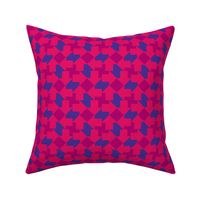 Magenta Indigo Tesselation