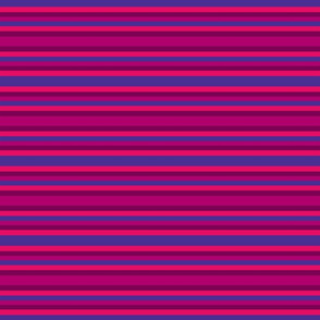 Magenta Indigo Stripe