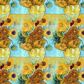 Vincent Van Gogh Vase With Twelve Sunflowers 1889