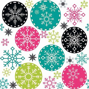 Hot_Pink_Snowflake_Rounds