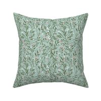 TANGLED Regency Floral Sage White // standard