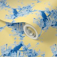 NOLA Toile Blue & Yellow