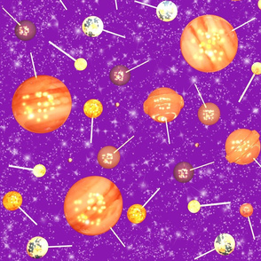 Lollipop Galaxy - Violently Violet