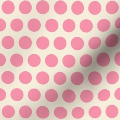 Spring Floral Pink Polka