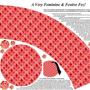 A Very Feminine & Festive Fez!