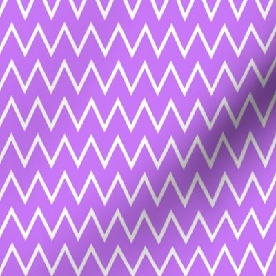 Dark Radiant Orchid Chevron