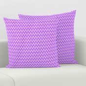 Dark Radiant Orchid Chevron