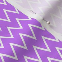 Dark Radiant Orchid Chevron