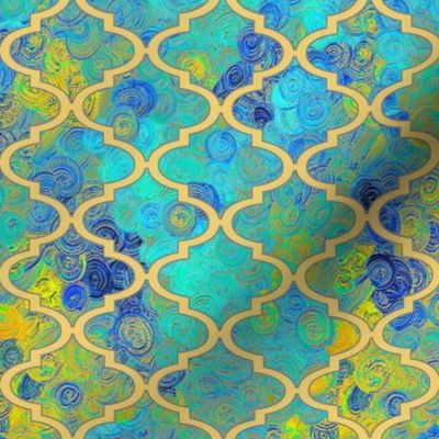 Sunny blue skies in a Moroccan quatrefoil by Su_G_©SuSchaefer