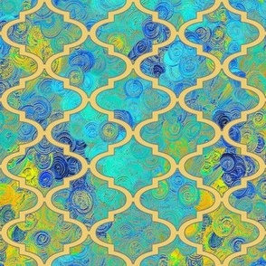 Sunny blue skies in a Moroccan quatrefoil by Su_G_©SuSchaefer