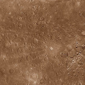 Map of Mercury in color