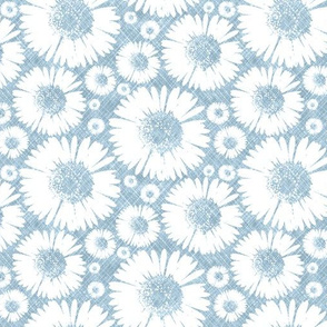 Retro Summer Daisy - Sky