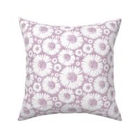 Retro Summer Daisy - Plum