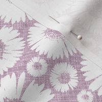 Retro Summer Daisy - Plum