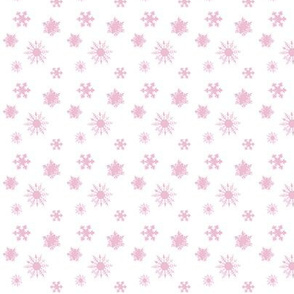 Snowflakes Pink