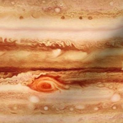 Map of Jupiter