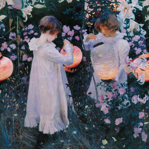 John Singer Sargent ~ Carnation Lily Lily Rose 